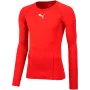 Puma Liga Baselayer Tee LS heren rood langarm-shirt