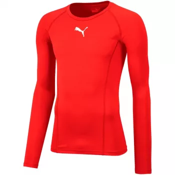 Puma Liga Baselayer Tee LS rood 655920 01 M