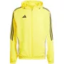 adidas Tiro 24 trainingsjack heren Semi Solar Yellow/zwart maat L