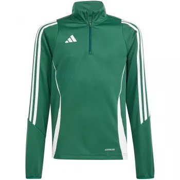 adidas Tiro 24 trainings-top kinderen sweatshirt groen IR9362 152cm