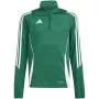 adidas Tiro 24 trainings-top kinderen sweatshirt groen IR9362 152cm