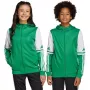 adidas Squadra 25 hoody kinderen groen/wit 152cm