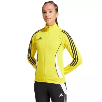 adidas Tiro 24 trainings-sweatshirt voor dames Semi Solar Yellow IR9498 S