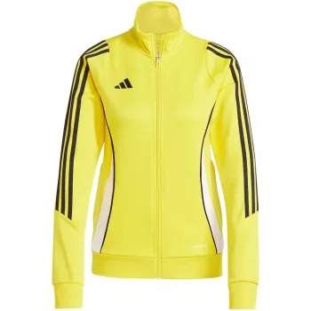 adidas Tiro 24 trainings-sweatshirt voor dames Semi Solar Yellow IR9498 S