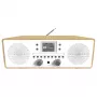 Reflexion HRA21DAB+ wit DAB+ FM onderbouwradio met CD-speler, dubbele wekker, afstandsbediening