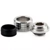 Thermal Grizzly DeltaMate compressiefitting, messing - glanzend nikkel, HT14, 6-pack