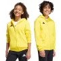adidas Entrada 26 Full Zip Hoodie kinderen geel 140cm