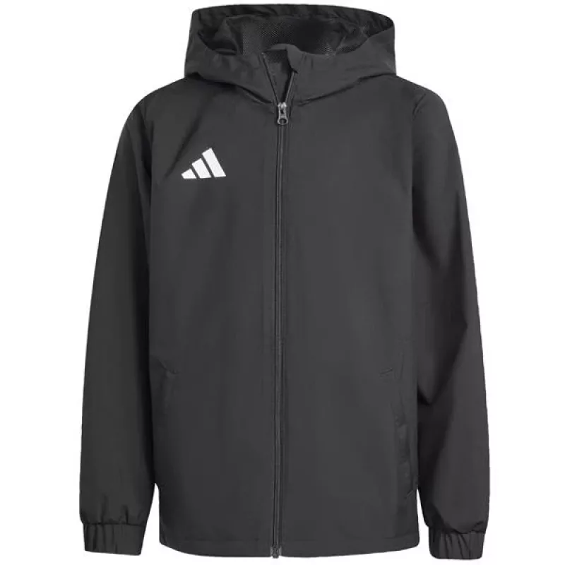 adidas Entrada 26 allweatherjas kinderen zwart JZ9104 128cm