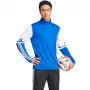 adidas Squadra 25 heren trainingsshirt blauw/wit maat S