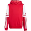 adidas Squadra 25 sweat-hoodie voor kinderen Team Power Red JD4805 140cm
