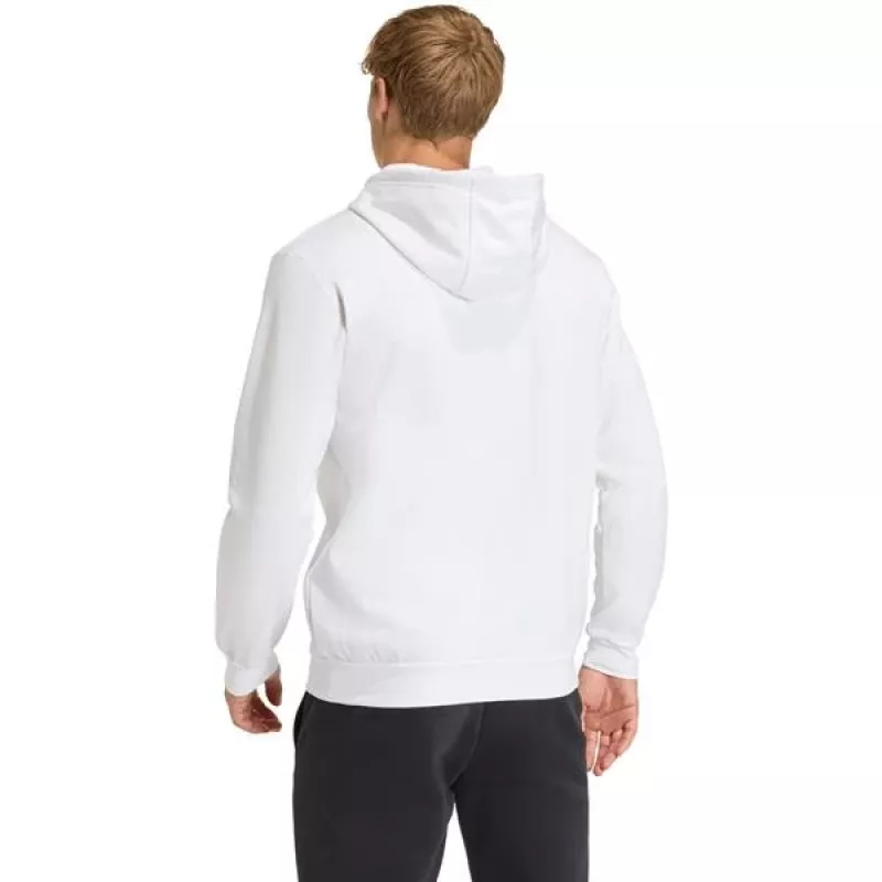 adidas heren Entrada 26 Full Zip hoody wit S