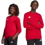 adidas Entrada 26 sweatshirt kinderen rood 152 cm