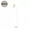 Staande lamp DAVI ML68915-1 40W E27 zwart/grijs