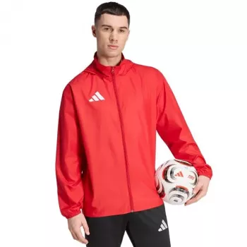 adidas Entrada 26 Multi Red heren-trainingsjack KQ9072 maat S