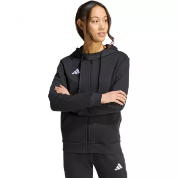adidas Entrada 26 full zip hoodie dames zwart M