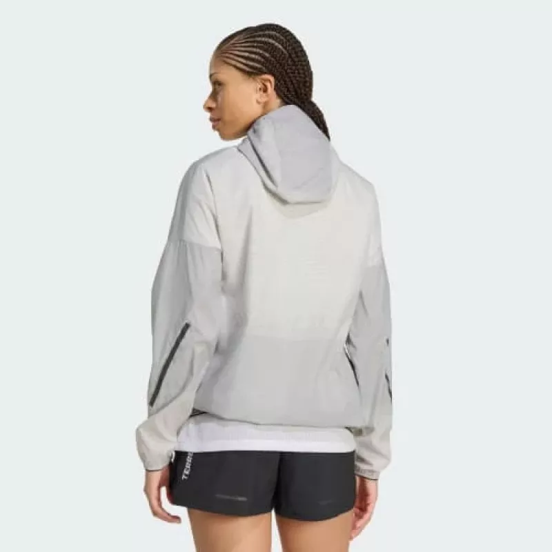 adidas TERREX Xperior CLIMA365 Light Windweave jas dames - zwart/wit XS