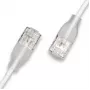 WANTEC eGlow UTP CAT6a patchkabel, 0,5 m, wit