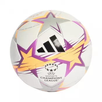 adidas UCL Women's League 26/27 League Stage voetbal Maat 4 Wit/Oranje/Zilver KE5142