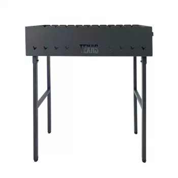 ŠAŠLYKINĖ MG-2 TexasClub houtskoolgrill 70x30x17 cm zwart