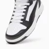 Puma Rebound V6 Mid kindersneakers wit zwart 393831 01 maat 38.5