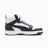 PUMA Rebound V6 Mid kindersneakers wit zwart 393831 01 maat 39