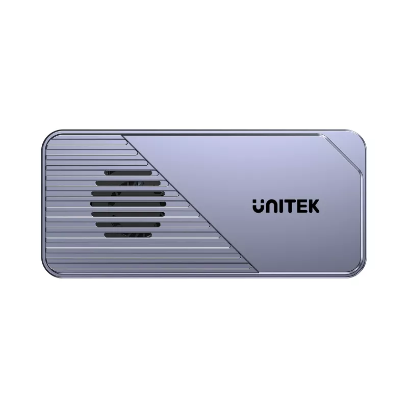 UNITEK USB4 M.2 NVMe SSD-behuizing met actieve koeling, 80Gbps, gereedschaploos, aluminium, USB-C