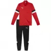 PUMA heren Team Rise trainingspak met volledige rits rood/zwart 2XL