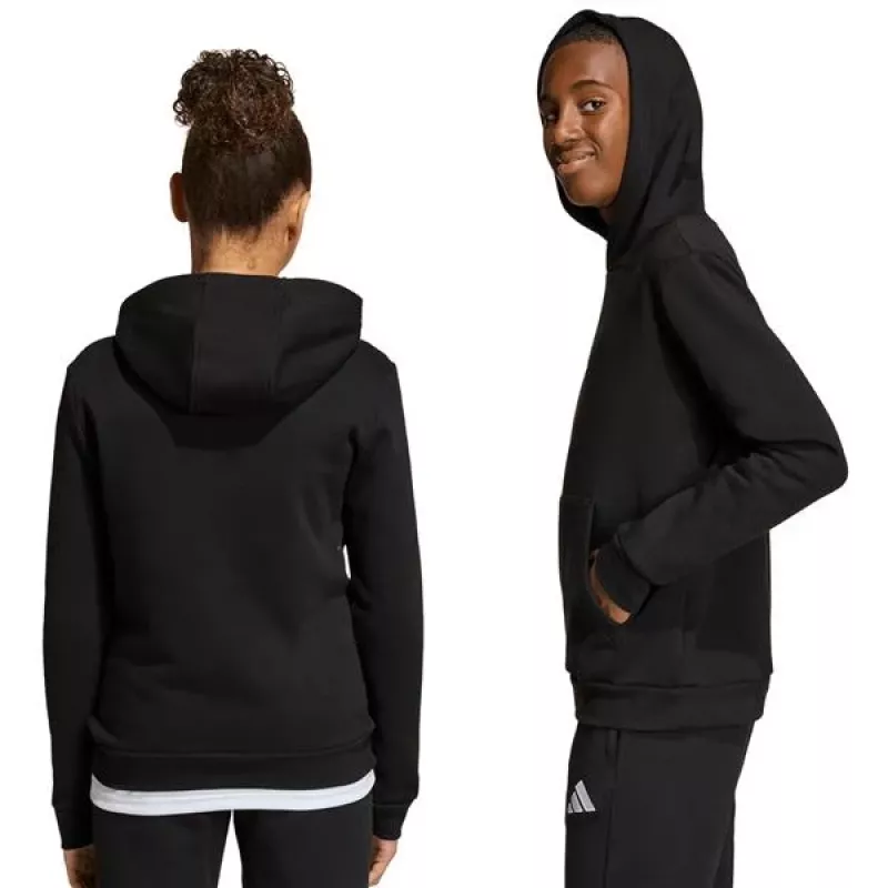 adidas Entrada 26 hoody kinderen zwart 152cm