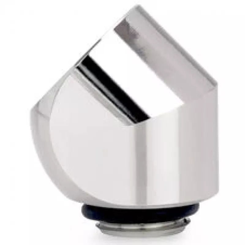 Thermal Grizzly DeltaMate Rotary 45° G1/4 adapter - glanzend nikkel