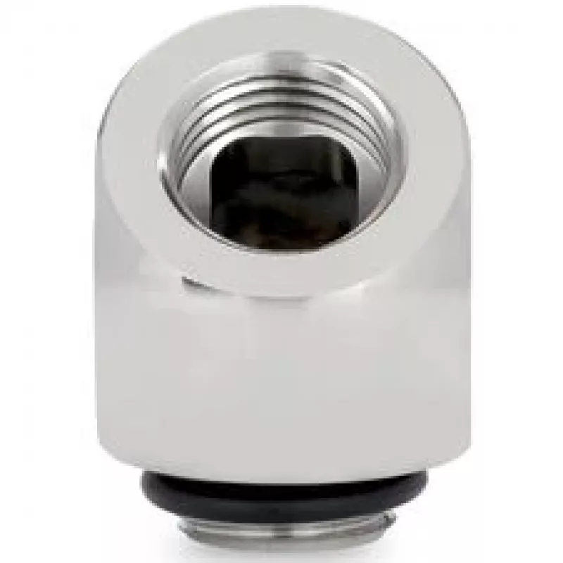 Thermal Grizzly DeltaMate Rotary 45° G1/4 adapter - glanzend nikkel