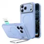 ESR Classic Hybrid Kickstand MagSafe-hoes voor iPhone 17 Pro Max / 18 Pro Max - mat lichtblauw