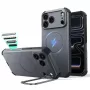 ESR Cyber Tough Kickstand MagSafe-hoes voor iPhone 17 Pro / 18 Pro grijs