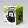 MEO Maestro fornuis-waterkoker 2,5L mat zwart RVS met fluit MR-1318-BLACK