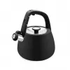 MEO Maestro fornuis-waterkoker 2,5L mat zwart RVS met fluit MR-1318-BLACK