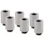 Thermal Grizzly DeltaMate Extender fitting MF28 - glanzend nikkel, 6-pack