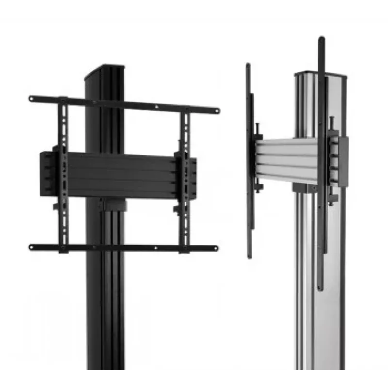 B-TECH AV SYSTEM X - universele vloerstandaard voor flatscreens (VESA 600 x 400) - 1,8 m