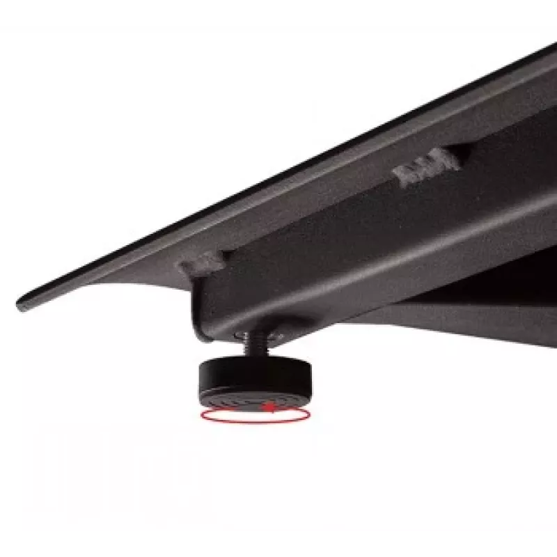 B-TECH AV SYSTEM X - universele vloerstandaard voor flatscreens (VESA 600 x 400) - 1,8 m