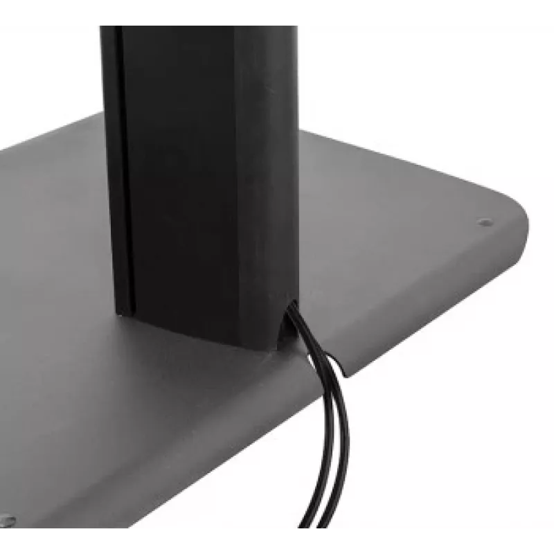 B-TECH AV SYSTEM X - universele vloerstandaard voor flatscreens (VESA 600 x 400) - 1,8 m
