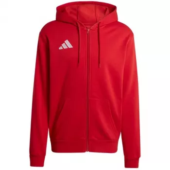 adidas Entrada 26 full-zip hoody heren rood 2XL