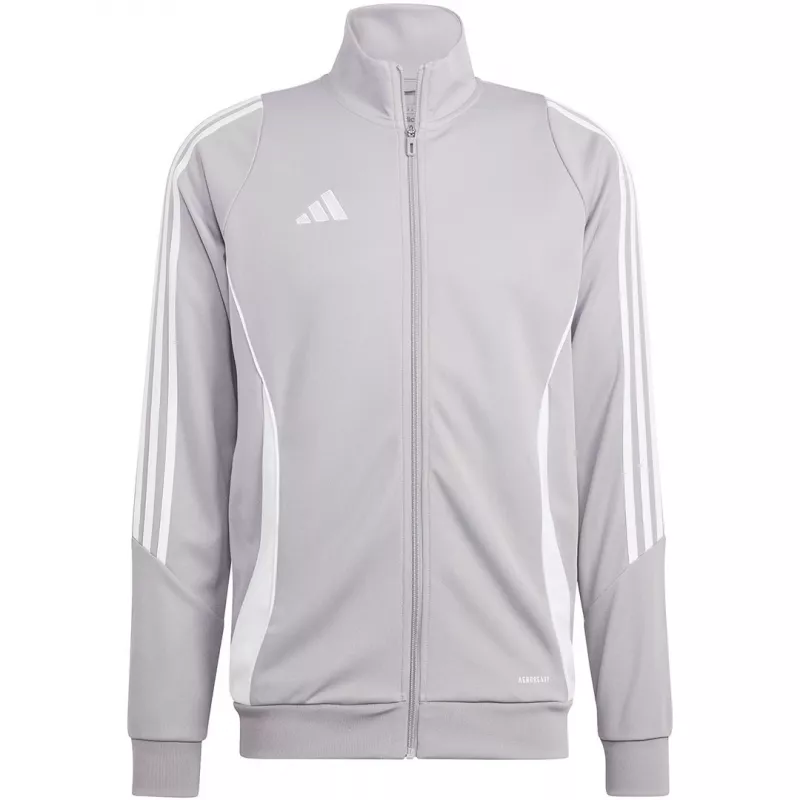 adidas Tiro 24 trainingsshirt Medium Grey Heather/zwart XL heren sweatshirt