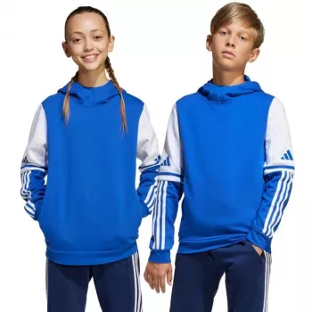 adidas Squadra 25 sweat-hoodie voor kinderen blauw JD4806 128cm