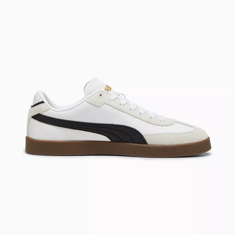 Puma Club II Era herensneakers wit zwart gum 44.5