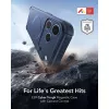 ESR Cyber Tough MagSafe-hoes voor iPhone 17 Pro Max / 18 Pro Max - blauw