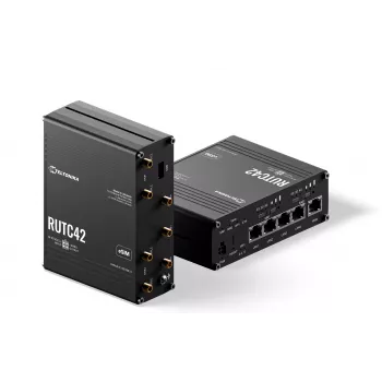 Teltonika Networks RUTC42 (UK) 4G/Wi-Fi 6 dual-band industriële router