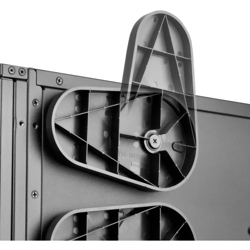 SilverStone RAC-CF4-440 4-kanaals ventilatorcontroller, 5,25 inch bay, 30W per kanaal, zwart