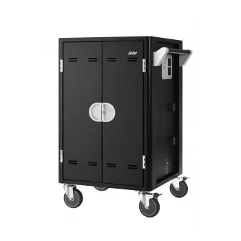 Leba Futura 20 notebook-laadwagen voor 20 laptops tot 16 inch, lichtgrijs