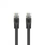 UNITEK Cat.6 UTP platte kabel 10m zwart RJ45 Snagless Gigabit Ethernet