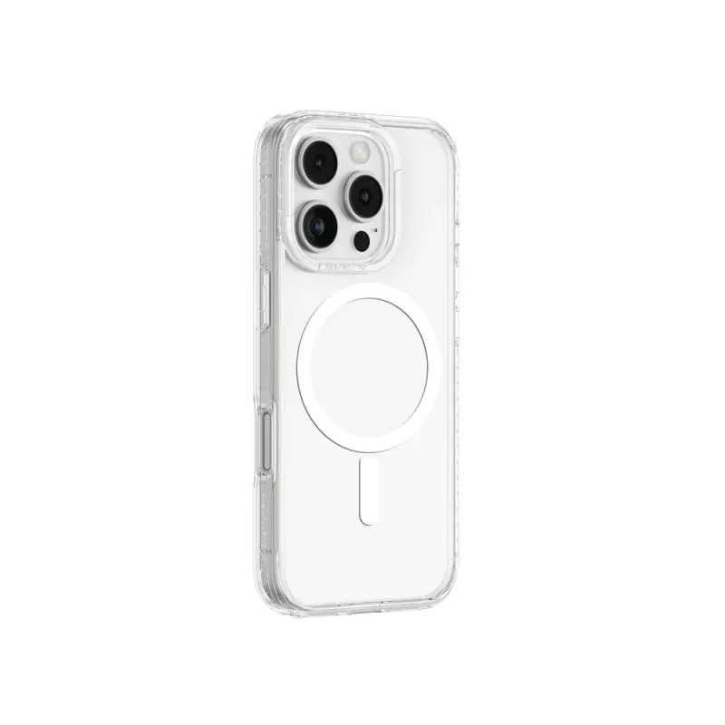 AMAZINGTHING Titan Pro Mag hoesje met magneetring voor iPhone 16 Pro - Transparant
