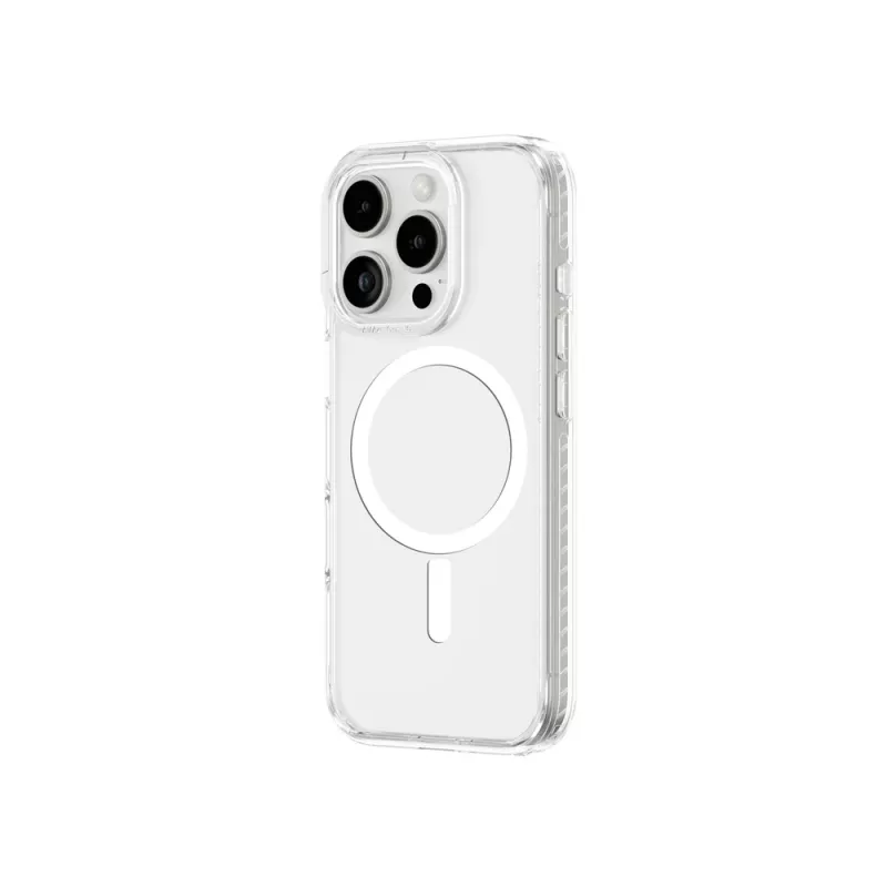 AMAZINGTHING Titan Pro Mag hoesje met magneetring voor iPhone 16 Pro - Transparant