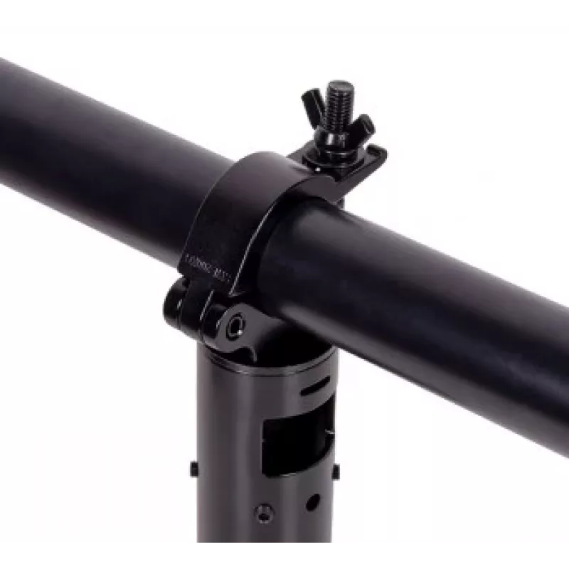 B-TECH AV SYSTEM 2 - Truss-klembeugel voor Ø50mm stangen (Zwart)